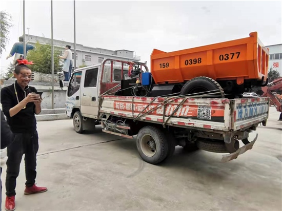 朱陽電動(dòng)三輪車發(fā)貨成功